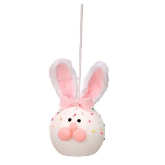 14" Fabric Sprinkle Bunny Cake Pop - Picture 2 of 5